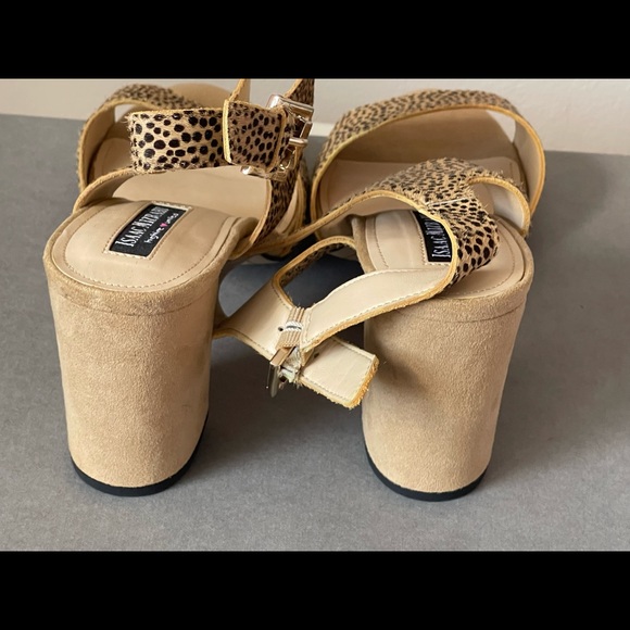 NWT Isaac Mizrahi x highline adjustable ankle strap, block heel sz 10 - Picture 10 of 14